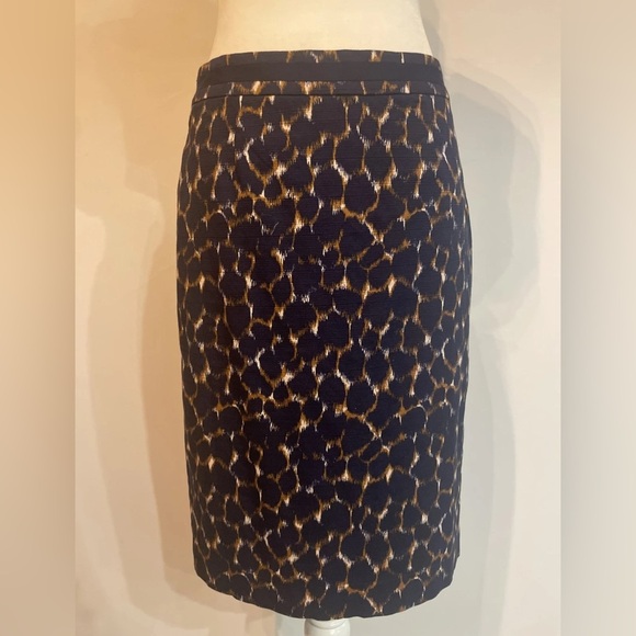 Boden 2-Piece Set Dress Outfit Silk Top Blouse Pencil Skirt Navy Work Office 6R - Picture 15 of 16